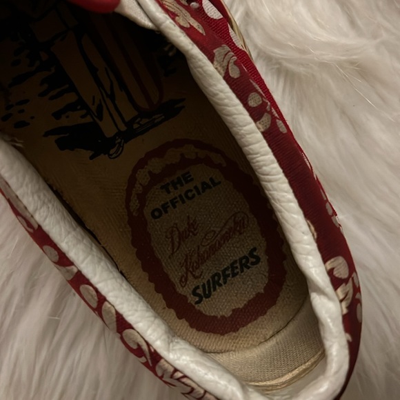 Vans Duke Kahanamoku Red and White Mens 5.5 Women’s 7 - Picture 5 of 9
